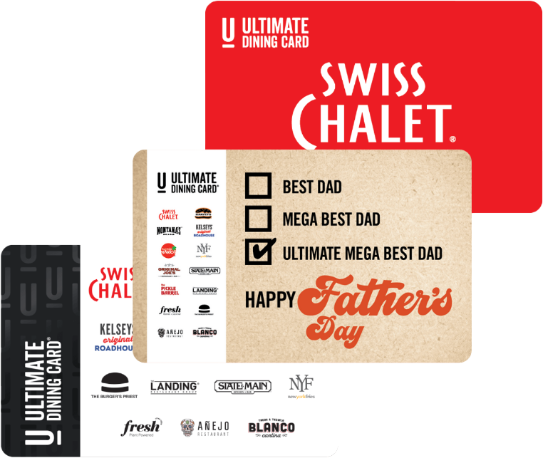 Swiss chalet shop gift card
