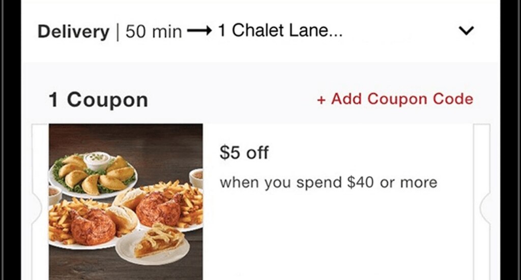 Swiss chalet deals coupons 2020