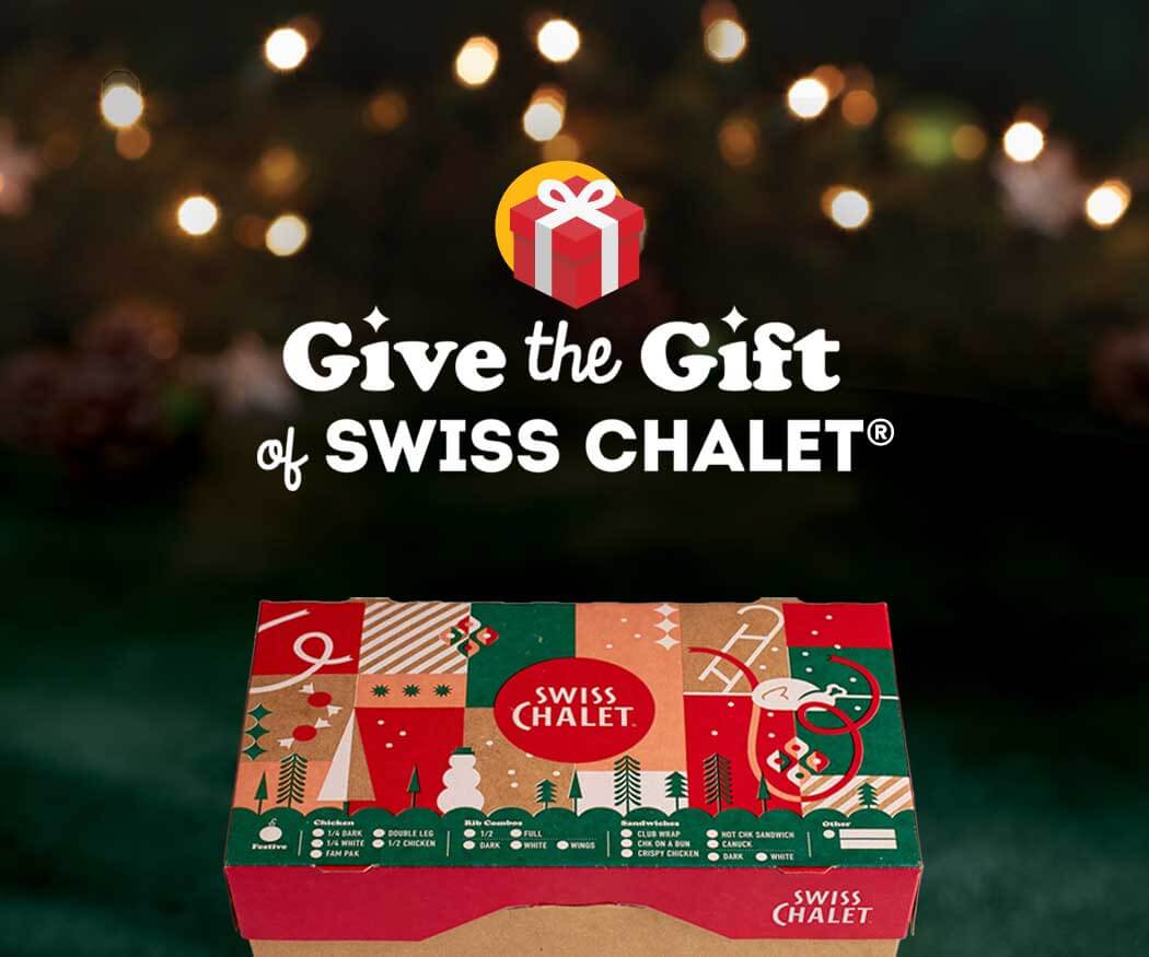 Give the Gift of Swiss Chalet