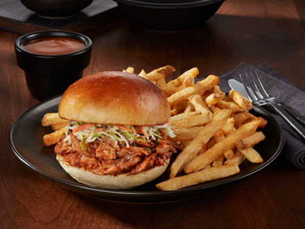 Smoky BBQ Rib Sandwich