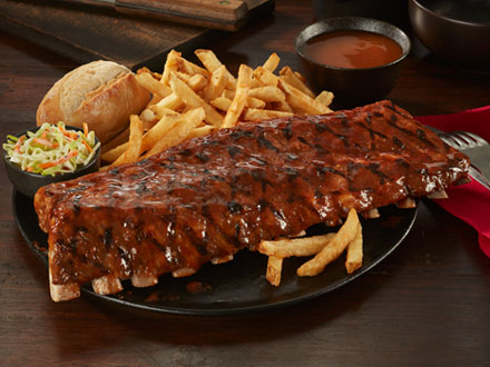 Full Rack BBQ Back Ribs