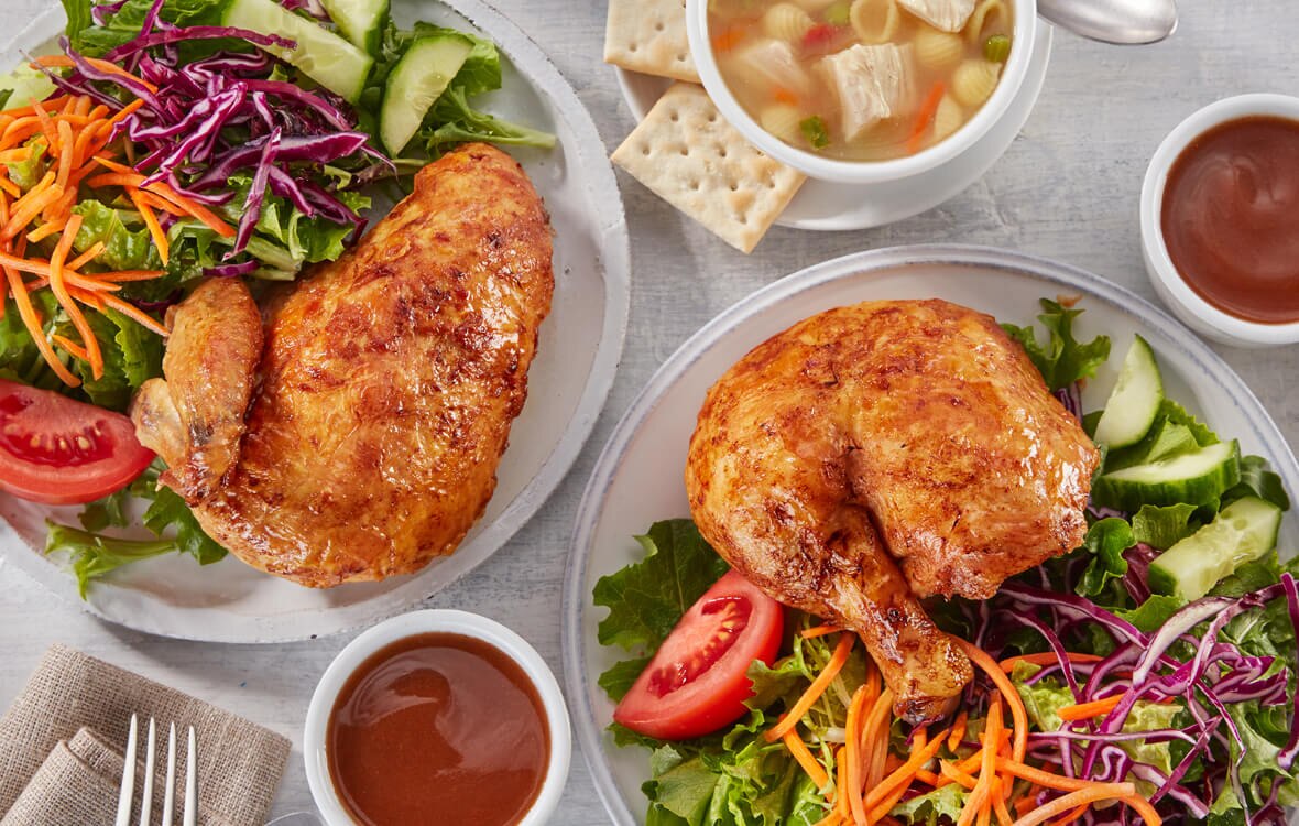 Swiss Chalet food